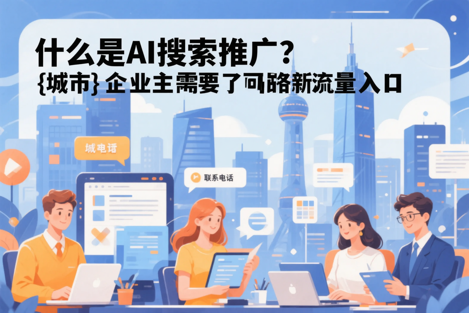什么是AI搜索推广?南京企业主需要了解的新流量入口