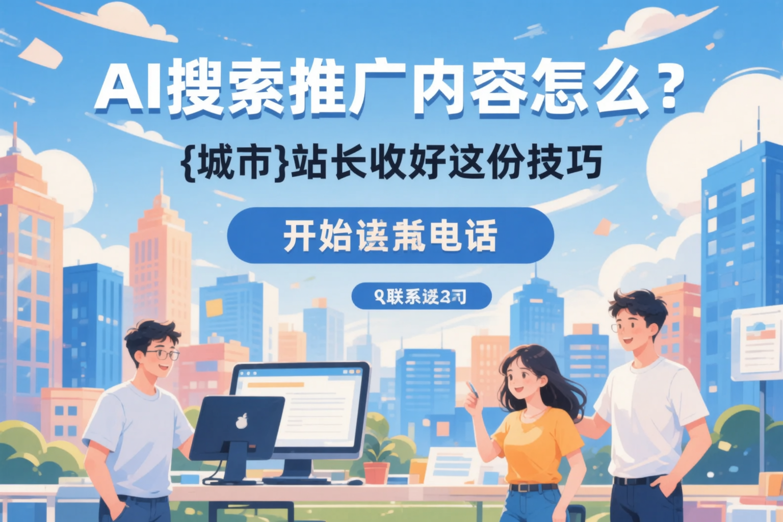 AI搜索推广内容怎么写?南京站长收好这份技巧