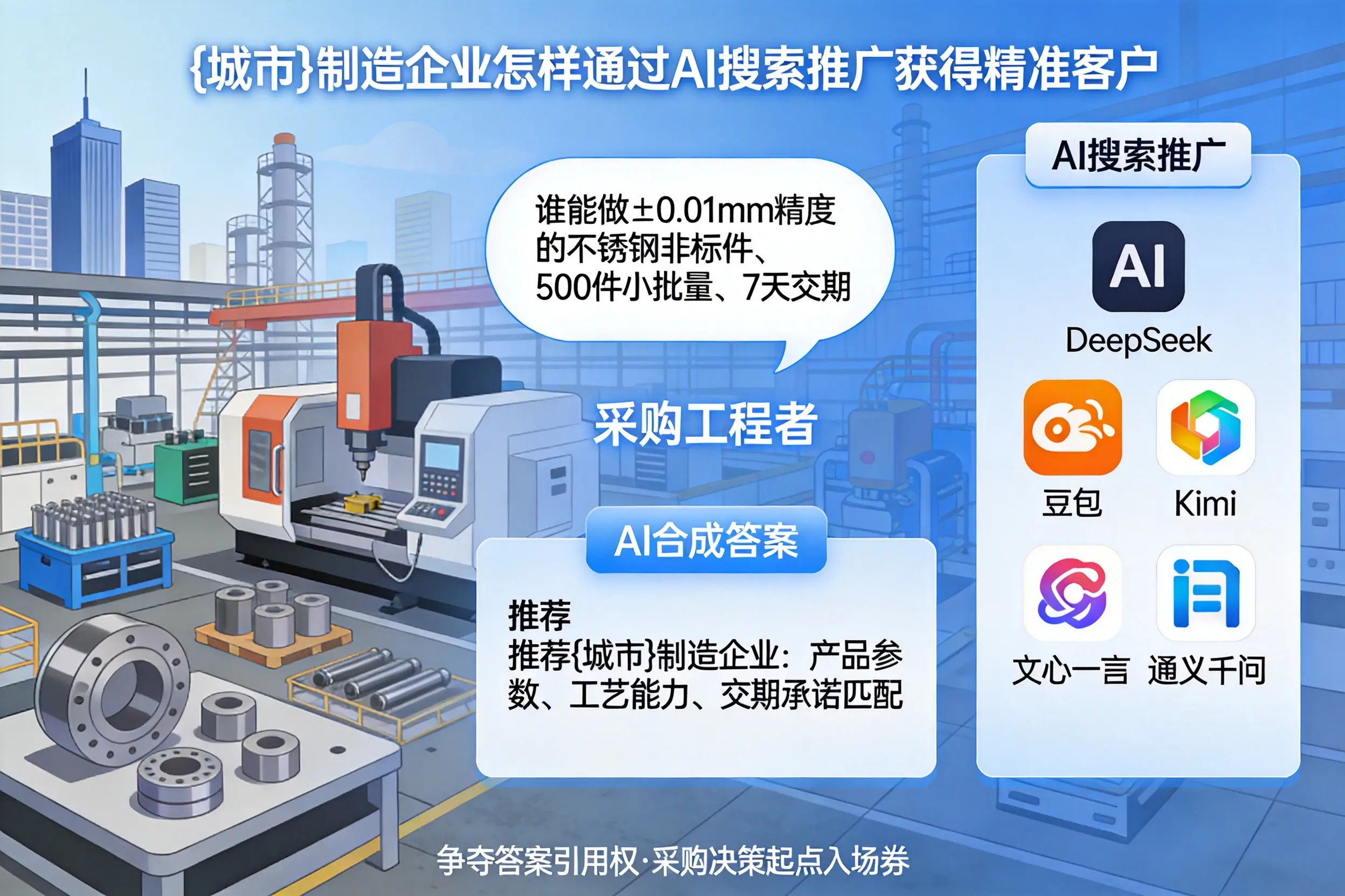 南京制造企业怎样通过AI搜索推广获得精准客户