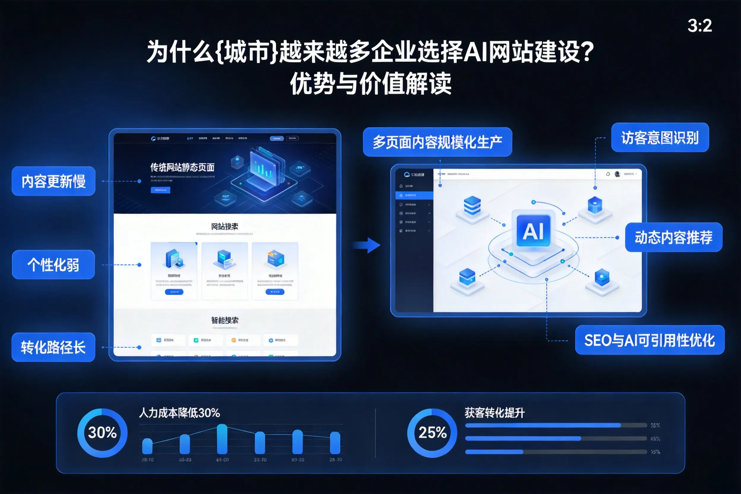 为什么南京越来越多企业选择AI网站建设?优势与价值解读