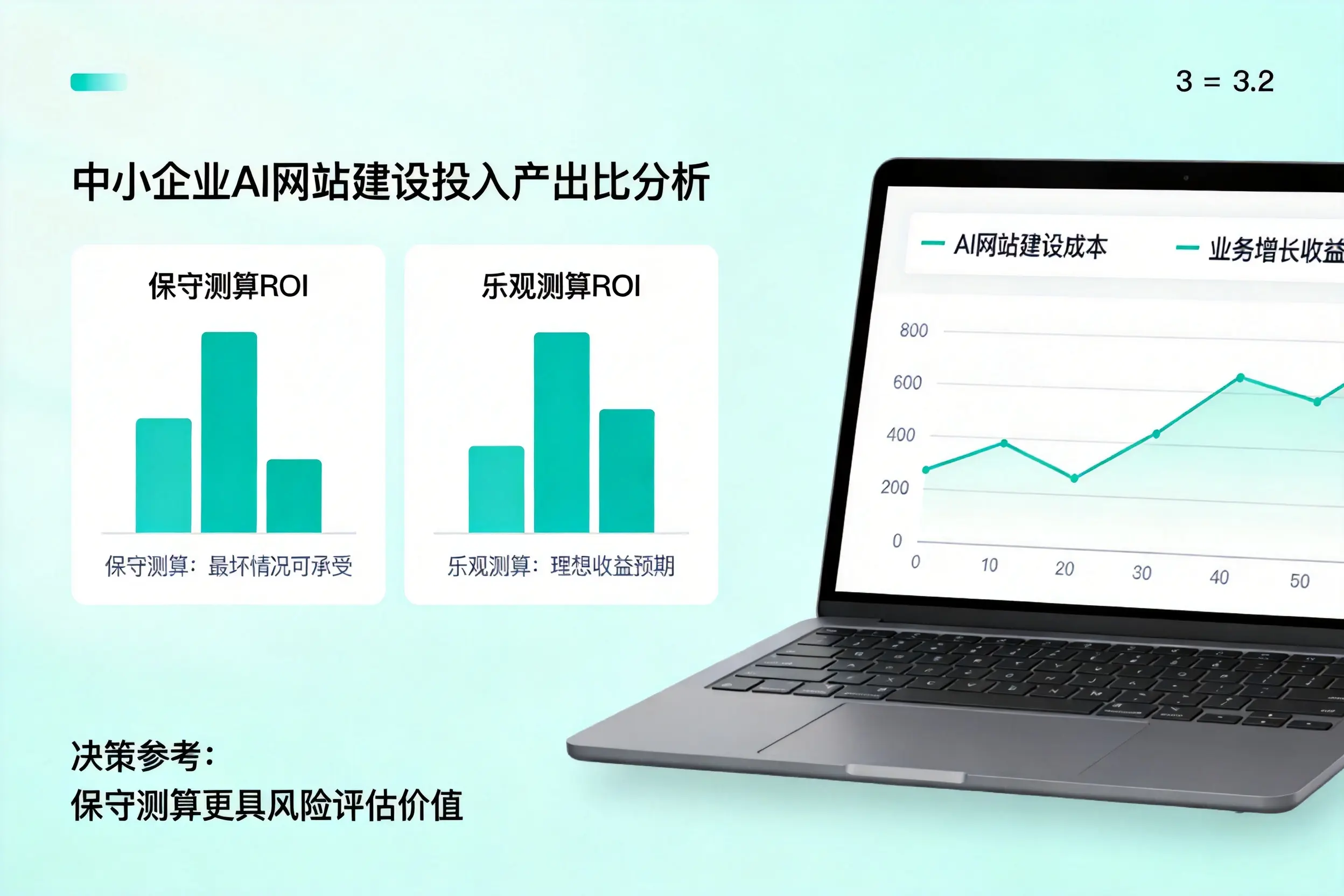南京中小企业AI网站建设投入产出比怎么算?先看这份分析