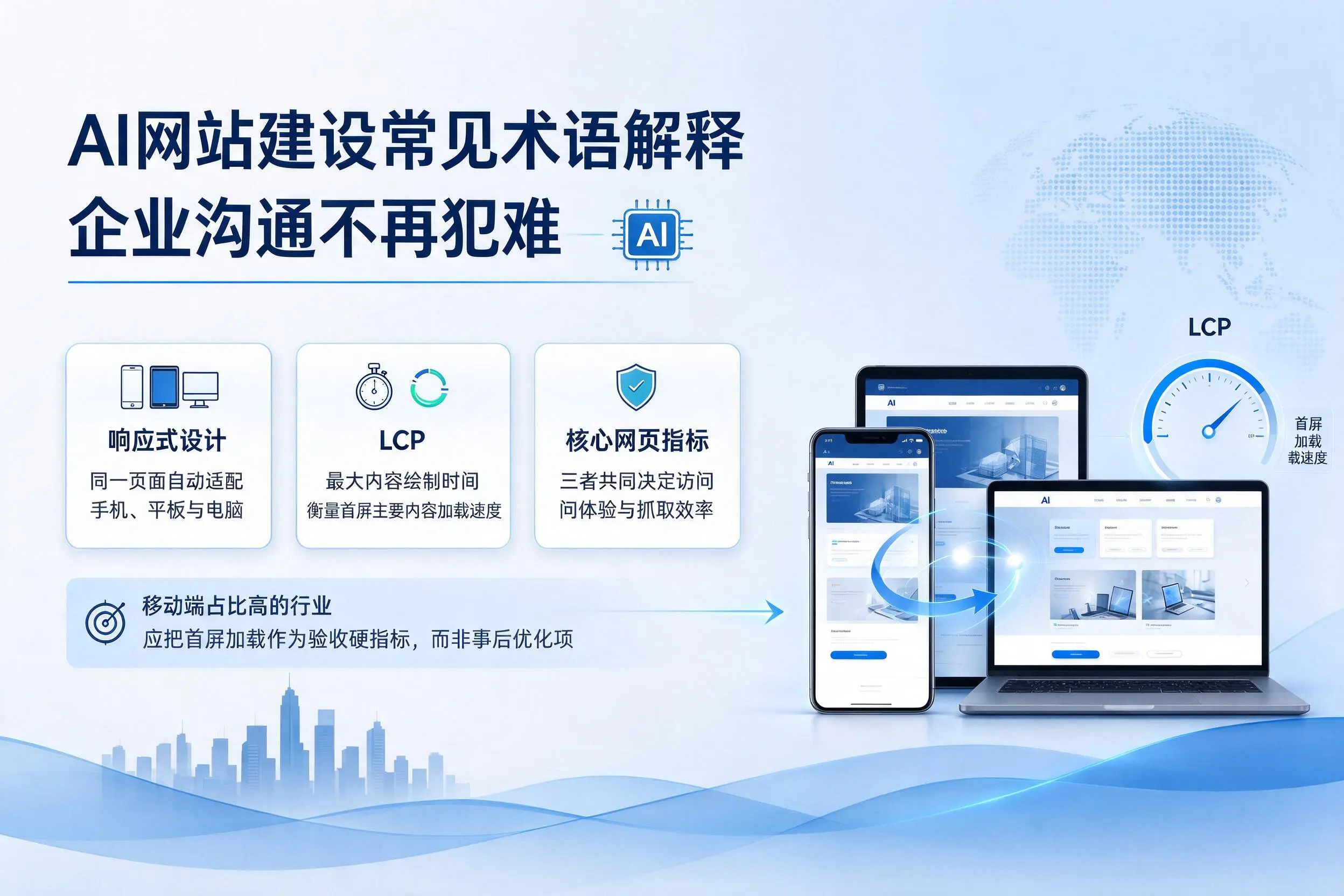 AI网站建设常见术语解释,南京企业沟通不再犯难