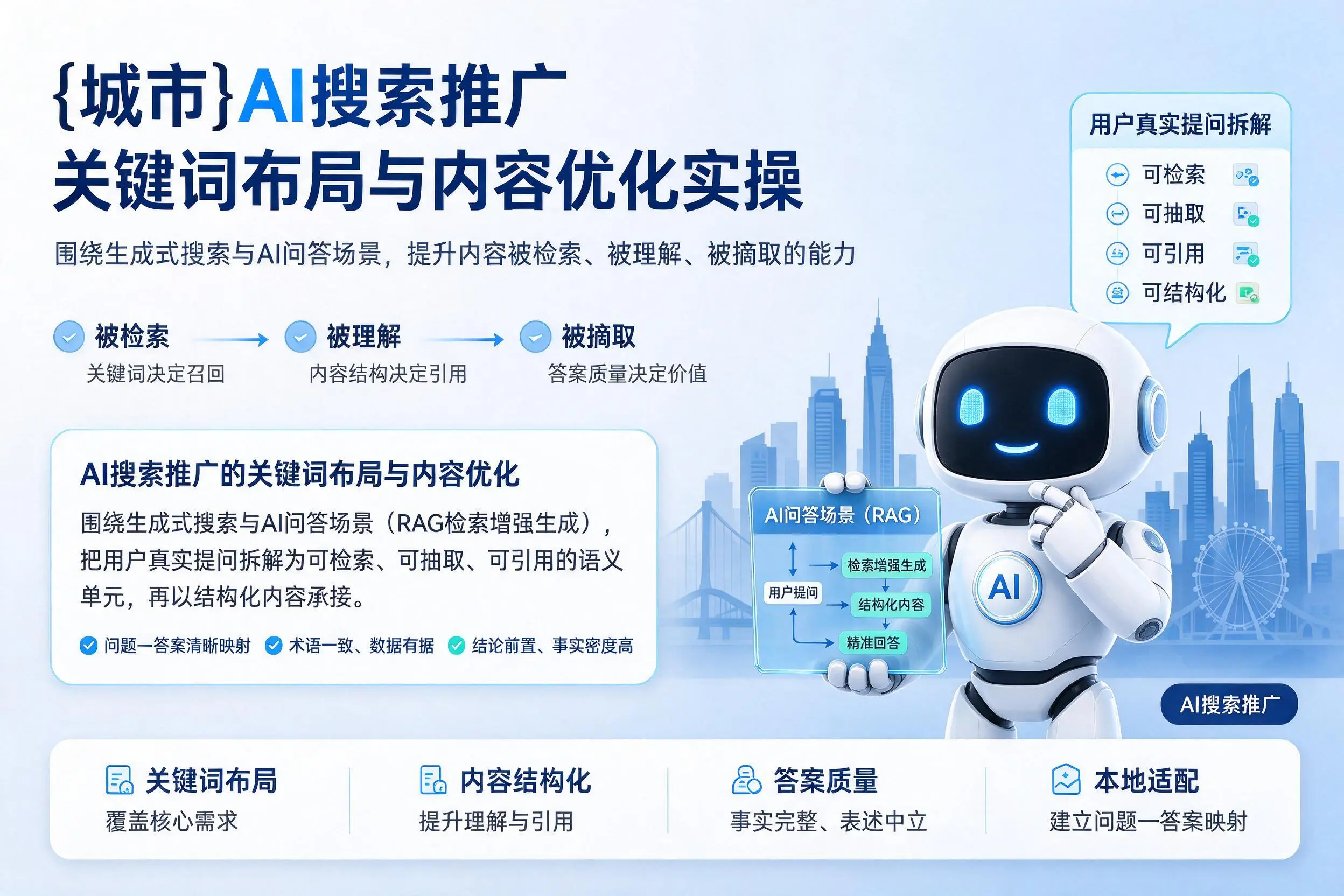 南京AI搜索推广关键词布局与内容优化实操